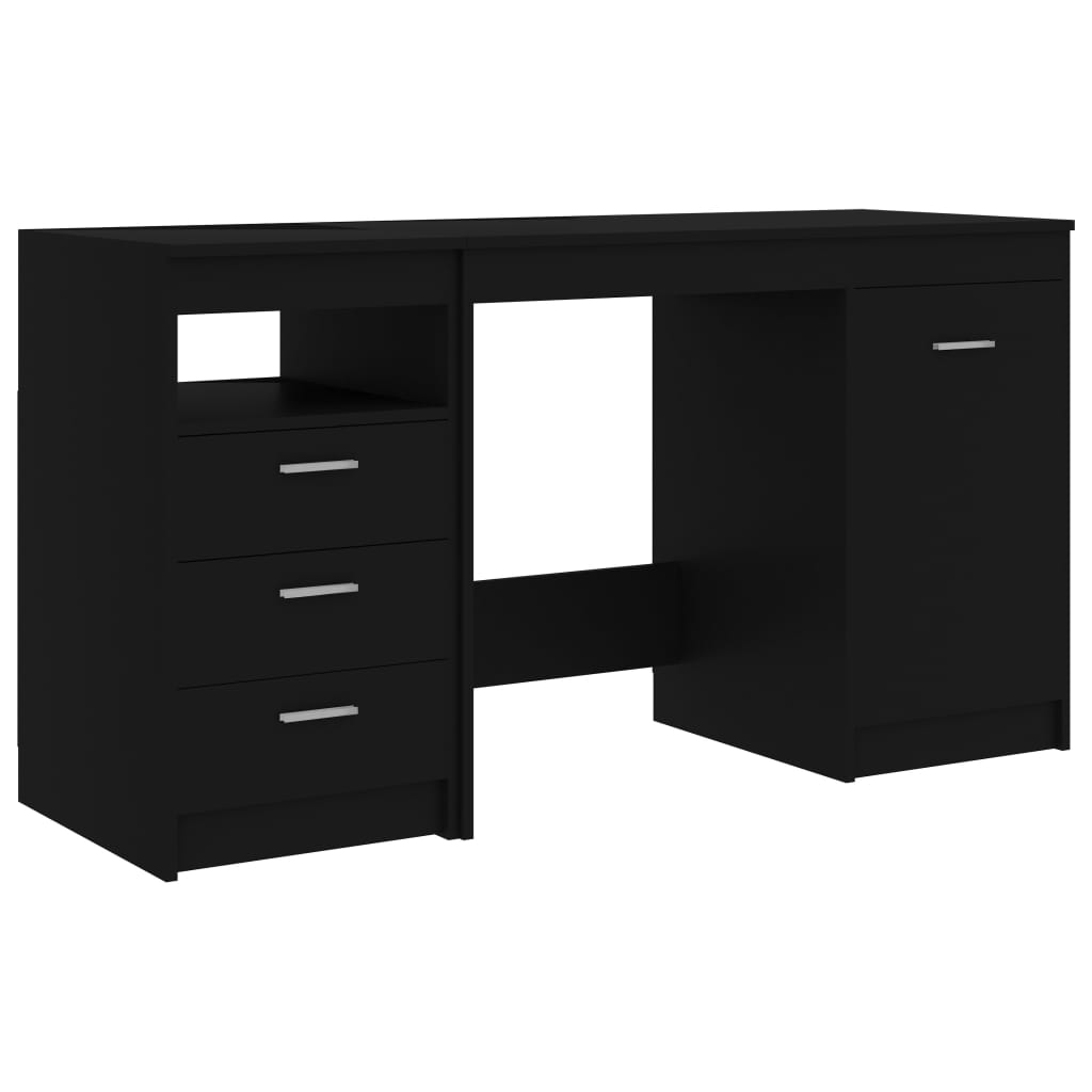 Schreibtisch Weiß 140x50x76 cm Holzwerkstoff