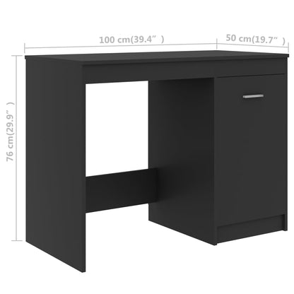 Schreibtisch Weiß 140x50x76 cm Holzwerkstoff