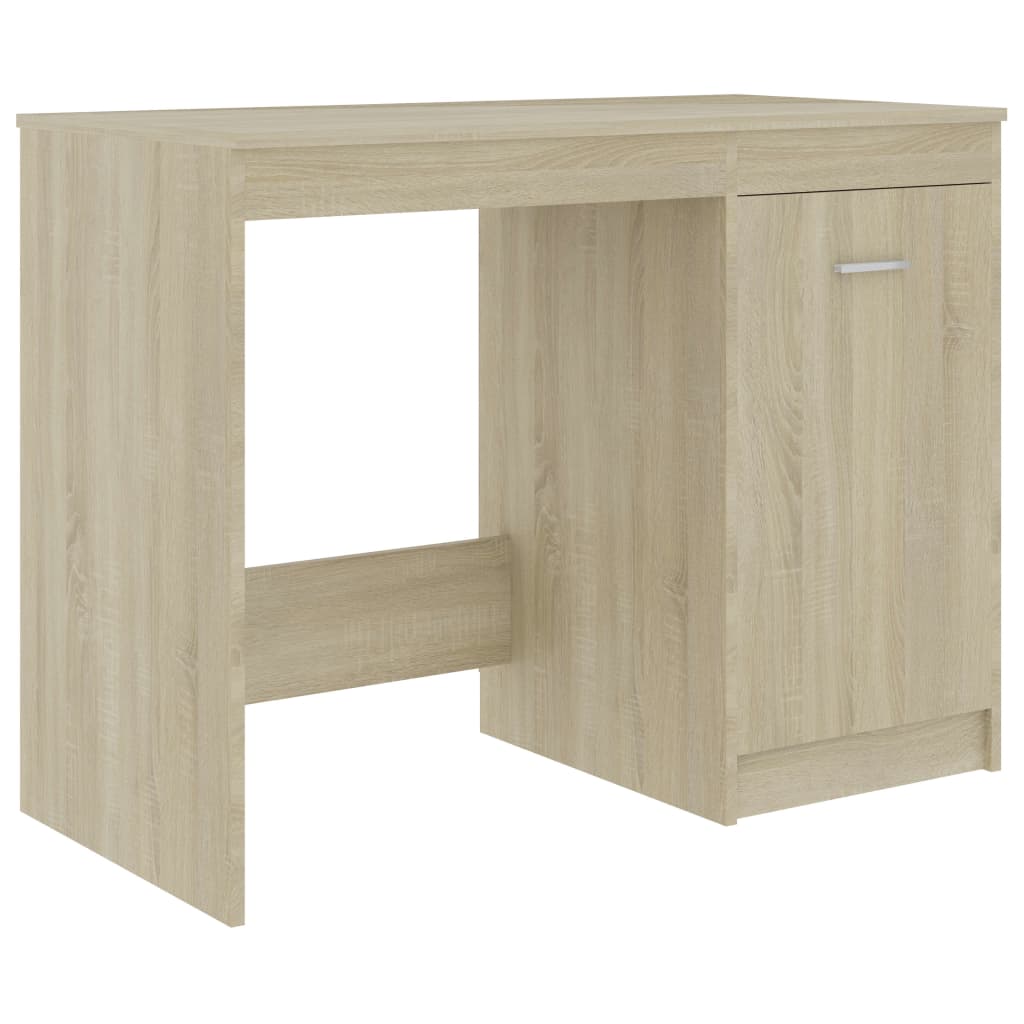 Schreibtisch Weiß 140x50x76 cm Holzwerkstoff