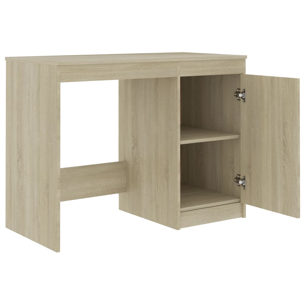 Schreibtisch Weiß 140x50x76 cm Holzwerkstoff