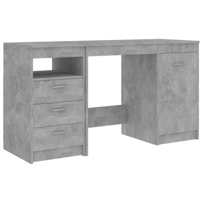 Schreibtisch Weiß 140x50x76 cm Holzwerkstoff