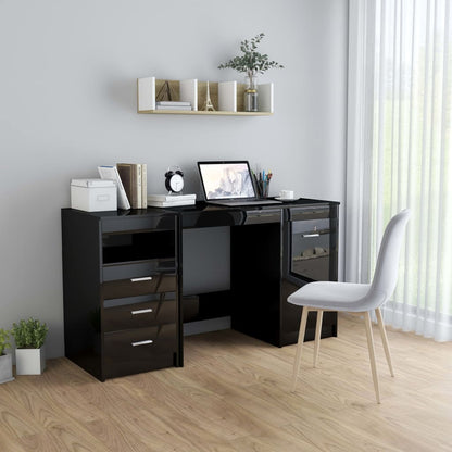 Schreibtisch Weiß 140x50x76 cm Holzwerkstoff