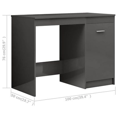 Schreibtisch Weiß 140x50x76 cm Holzwerkstoff