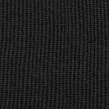 Verdunkelungsvorhänge mit Haken Leinenoptik Schwarz 290x245cm