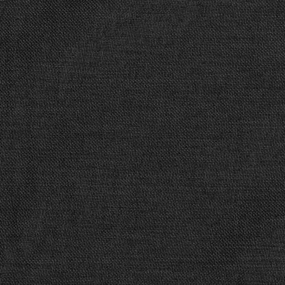 Verdunkelungsvorhänge mit Haken Leinenoptik Schwarz 290x245cm