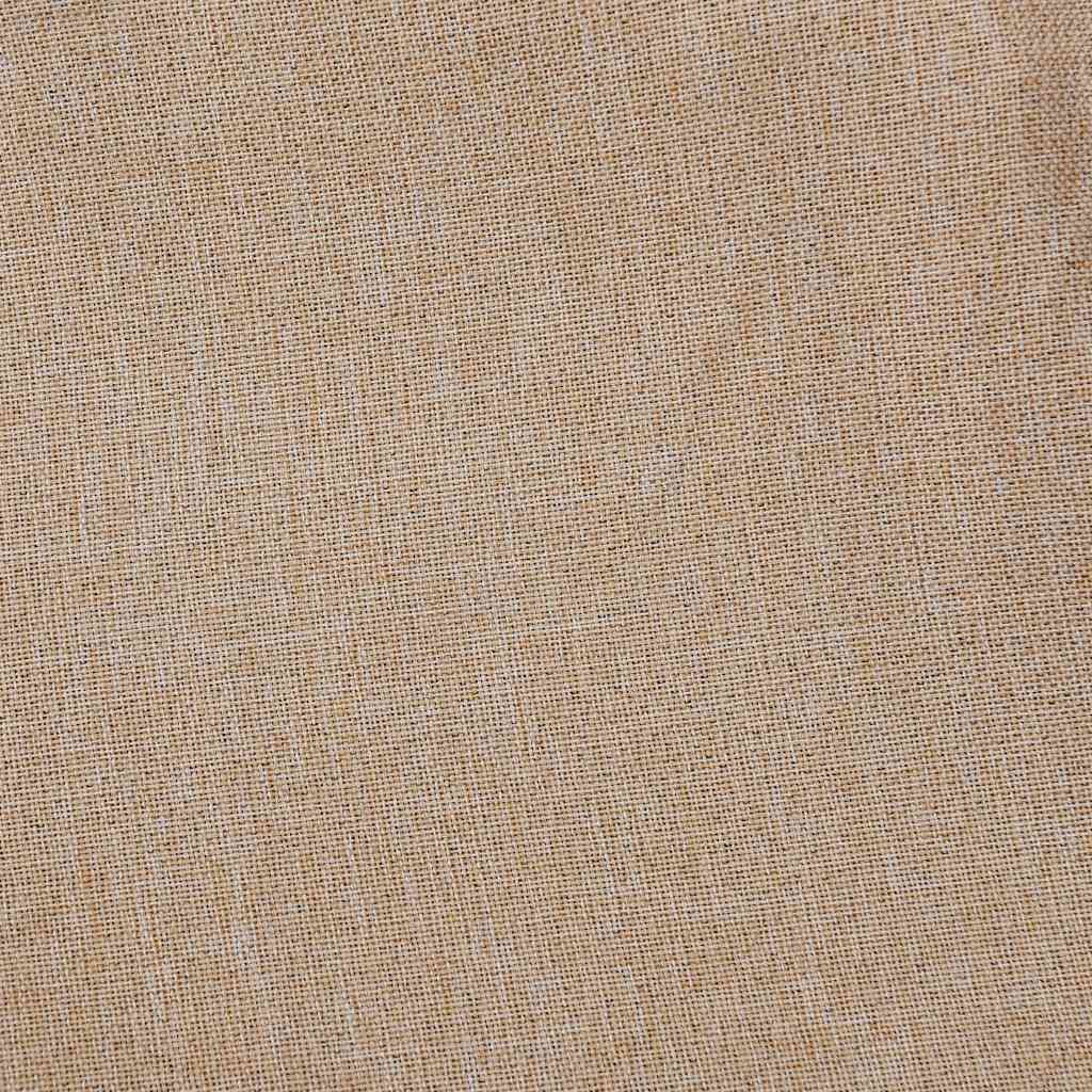 Verdunkelungsvorhänge mit Haken Leinenoptik Schwarz 290x245cm