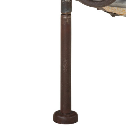 Rustikale Feuerstelle Ø 40 cm Eisen