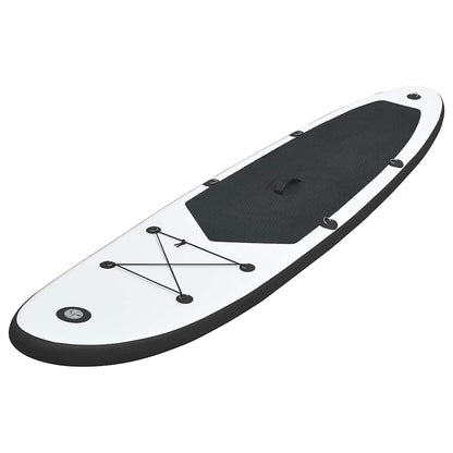 Stand Up Paddle Board SUP Aufblasbar Rot und Weiß
