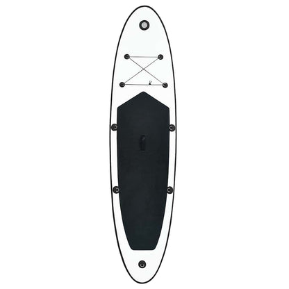 Stand Up Paddle Board SUP Aufblasbar Rot und Weiß