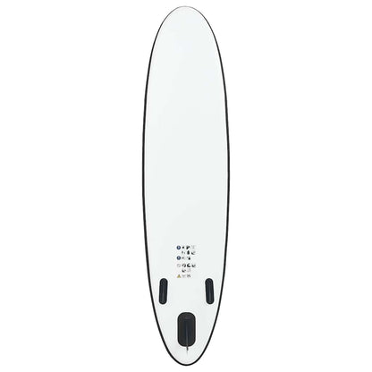 Stand Up Paddle Board SUP Aufblasbar Rot und Weiß