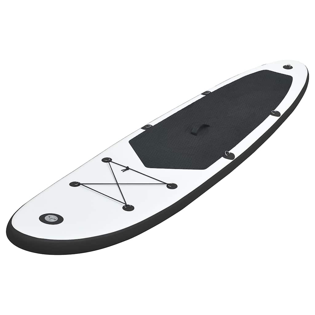 Stand Up Paddle Surfboard SUP Aufblasbar Rot und Weiß