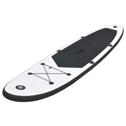 Stand Up Paddle Surfboard SUP Aufblasbar Rot und Weiß