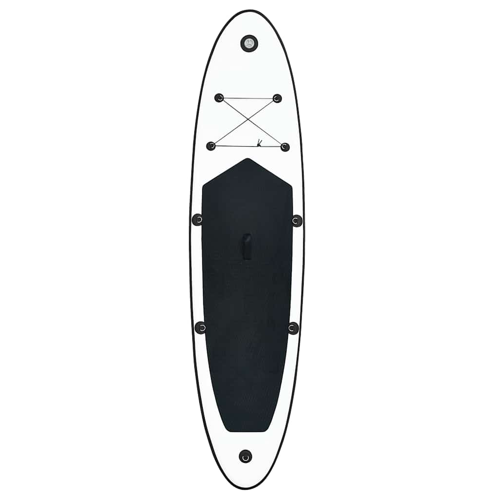 Stand Up Paddle Surfboard SUP Aufblasbar Rot und Weiß