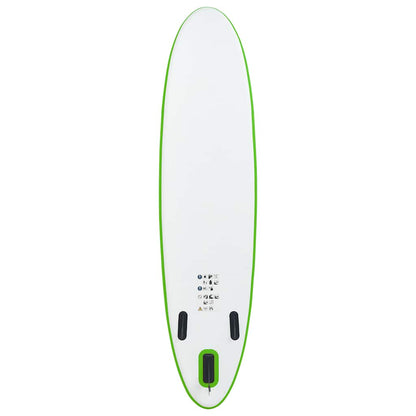Stand Up Paddle Board SUP Aufblasbar Rot und Weiß
