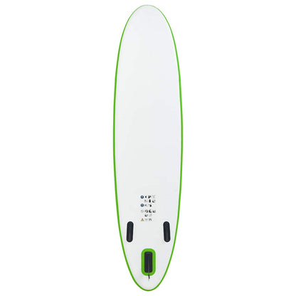 Aufblasbares Stand Up Paddle Board Set Schwarz und Weiß