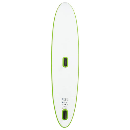Aufblasbares SUP-Board mit Segel Set Blau und Weiß