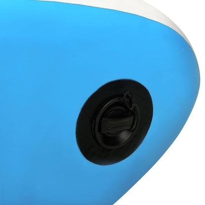 Aufblasbares Stand Up Paddle Board Set 320x76x15 cm Grün