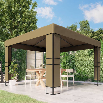 Pavillon Mit Doppeldach 3 X 3 M