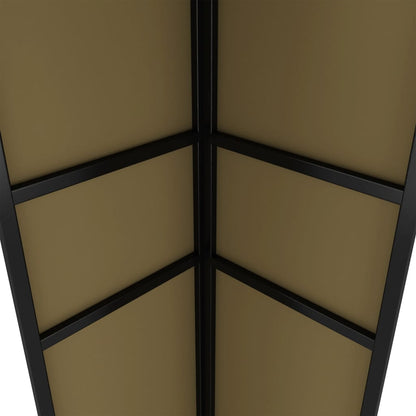 Pavillon mit Doppeldach 3 x 3 m Weiß
