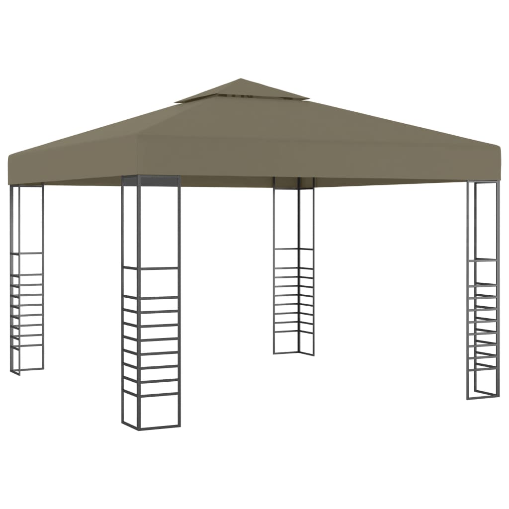 Gartenpavillon 6×3 m Weiß