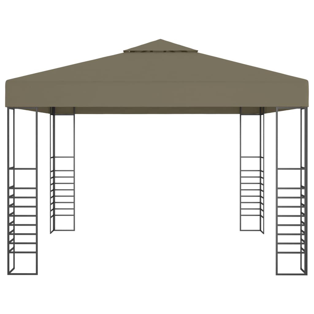 Gartenpavillon 6×3 m Weiß