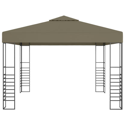 Gartenpavillon 6×3 m Weiß