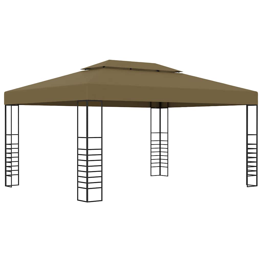 Gartenpavillon 6×3 m Weiß