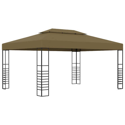 Gartenpavillon 6×3 m Weiß