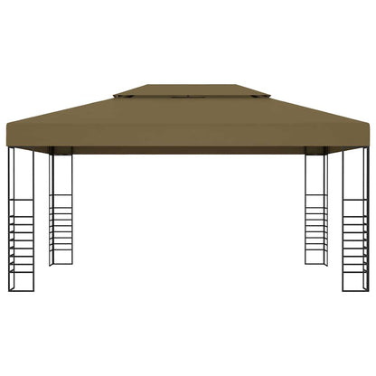 Gartenpavillon 6×3 m Weiß