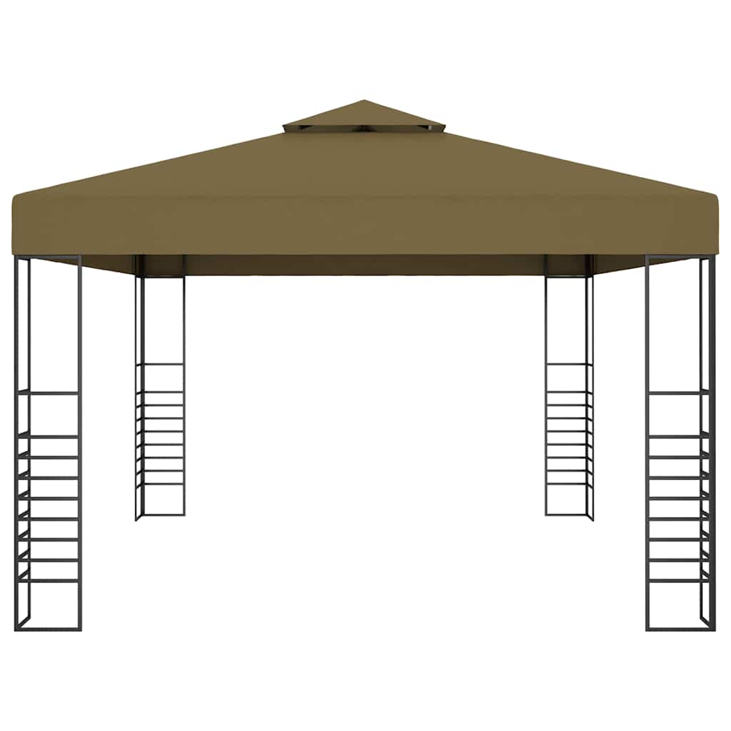 Gartenpavillon 6×3 m Weiß