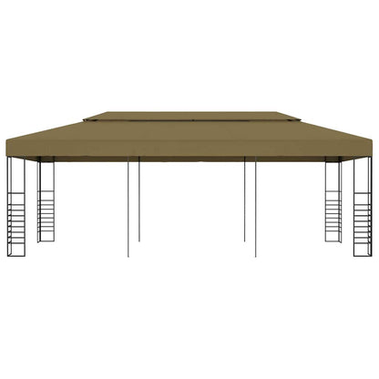 Gartenpavillon 6×3 m Weiß