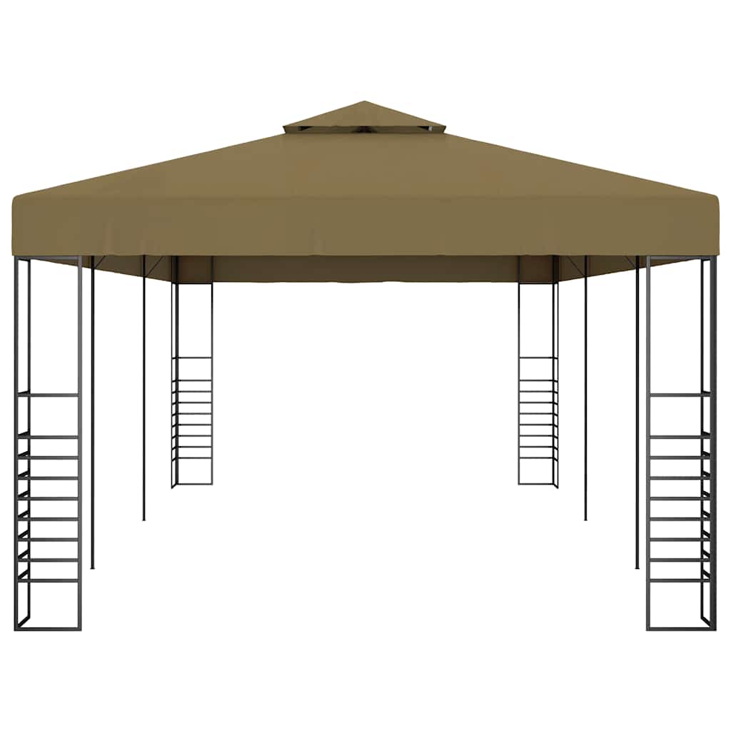 Gartenpavillon 6×3 m Weiß