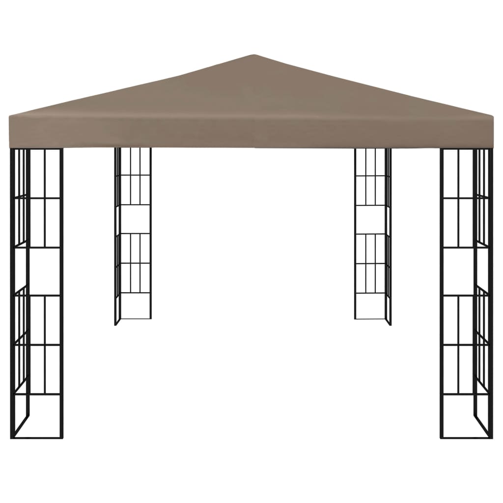 Pavillon 3x3 m Taupe