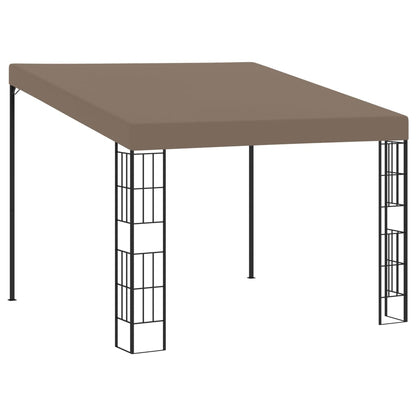 Wand-Pavillon 3x6 m Anthrazit Stoff