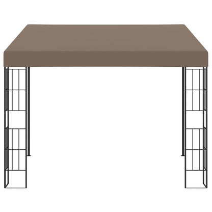 Wand-Pavillon 3x6 m Anthrazit Stoff