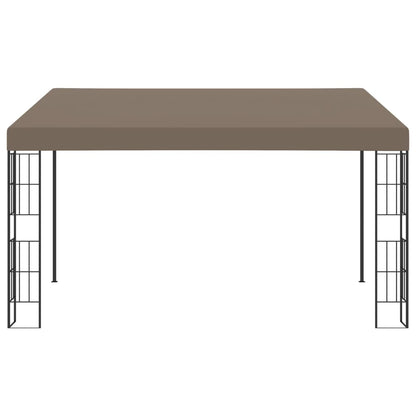 Wand-Pavillon 3x6 m Anthrazit Stoff