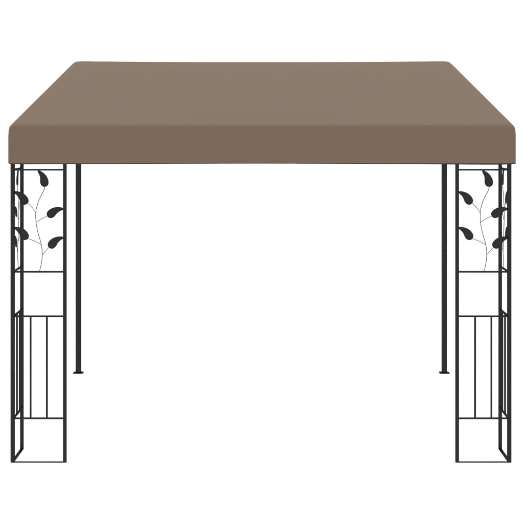 Wand-Pavillon 4x3x2,5 m Taupe