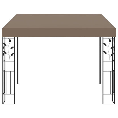Wand-Pavillon 4x3x2,5 m Taupe