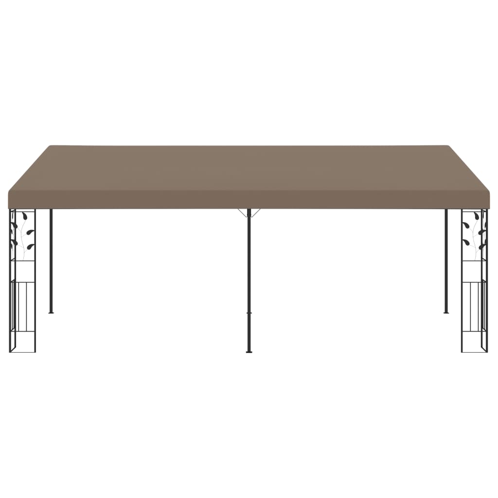 Wand-Pavillon 4x3x2,5 m Taupe
