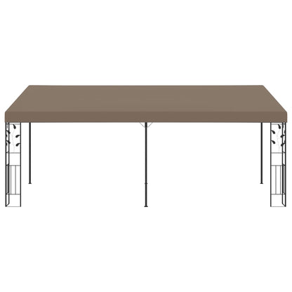 Wand-Pavillon 4x3x2,5 m Taupe