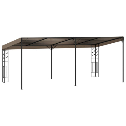 Wand-Pavillon 4x3x2,5 m Taupe