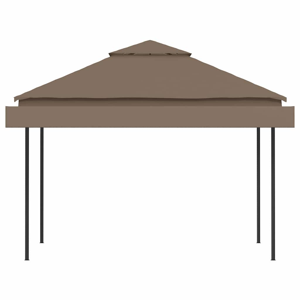 Pavillon mit Doppelt Erweiterten Dächern 3x3x2,75 cm 180 g/m²