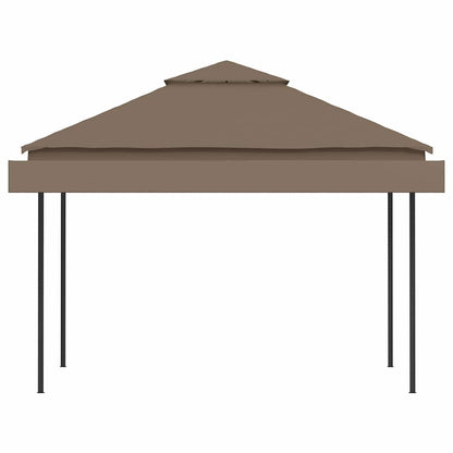 Pavillon mit Doppelt Erweiterten Dächern 3x3x2,75 cm 180 g/m²