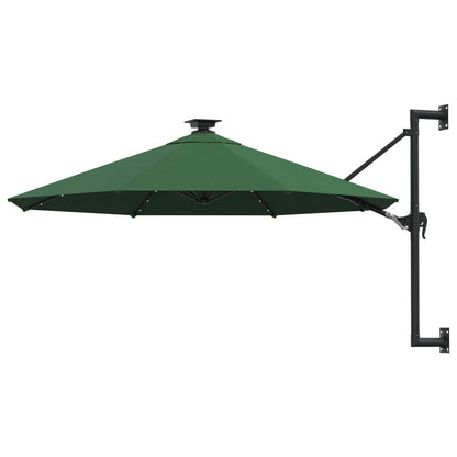 Sonnenschirm Zur Wandmontage Mit Leds 300 Cm