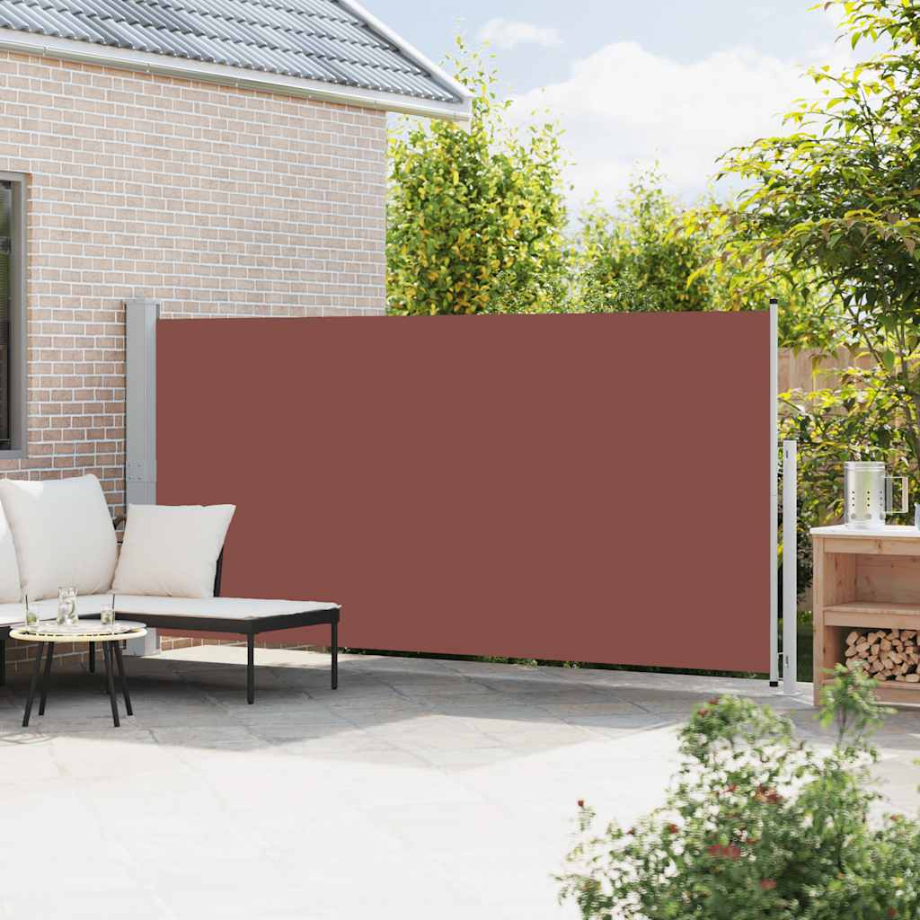 Seitenmarkise Ausziehbar 180x500 cm Rot