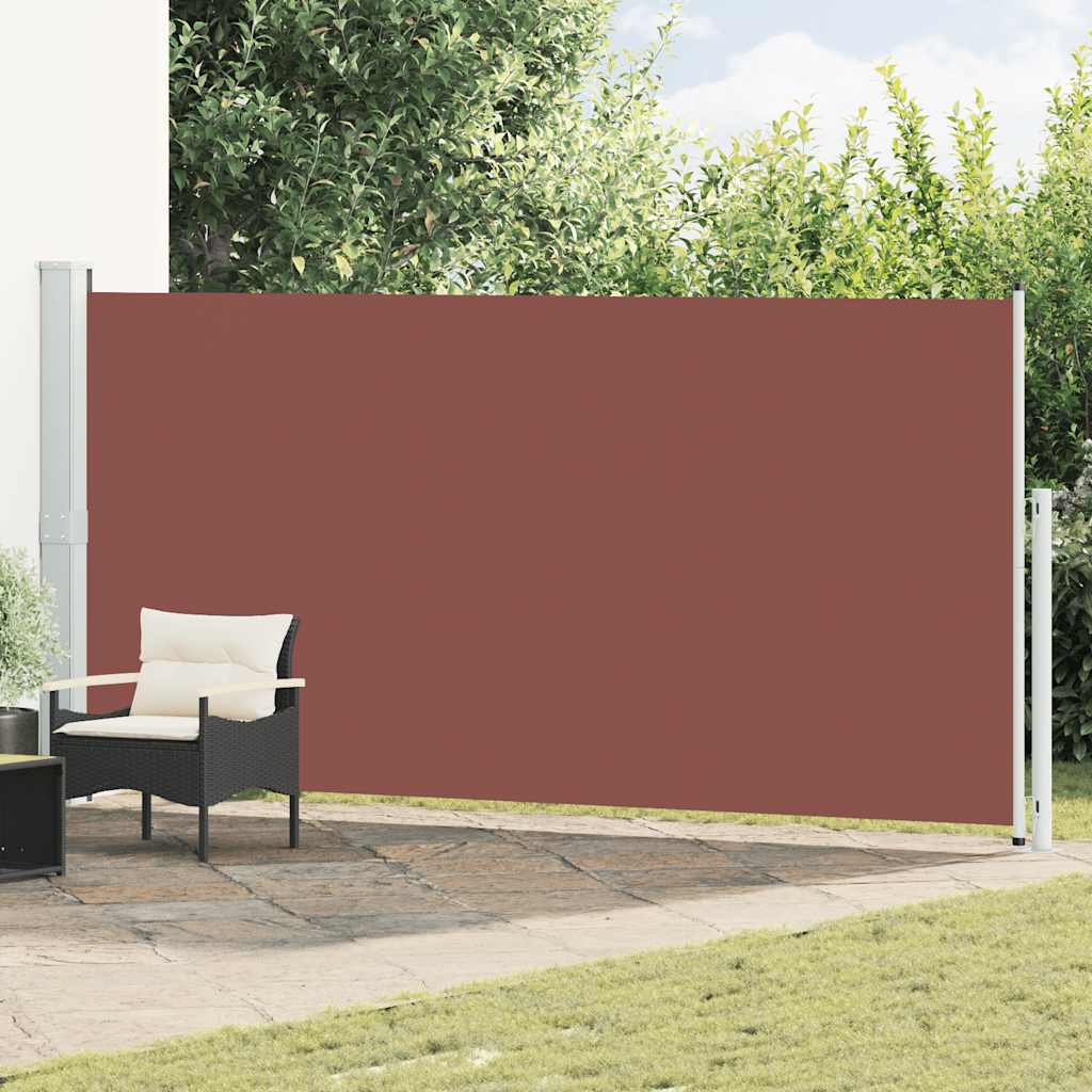 Seitenmarkise Ausziehbar 180x500 cm Rot