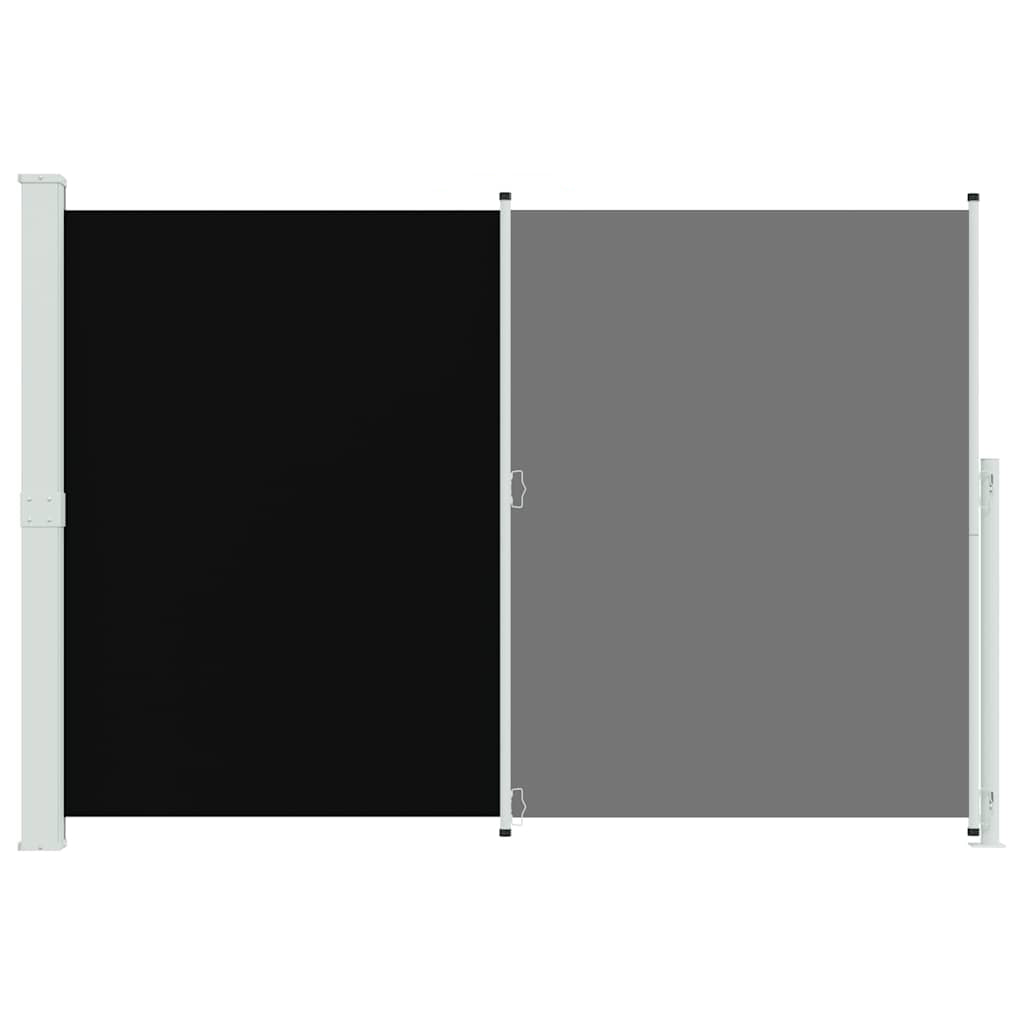 Seitenmarkise Ausziehbar 200x300 cm Grau