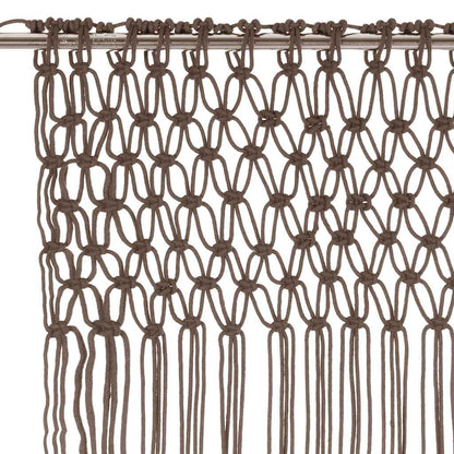 Makramee Vorhang 140×240 cm Baumwolle