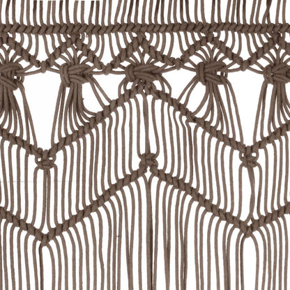 Makramee Vorhang 140x240 cm Baumwolle