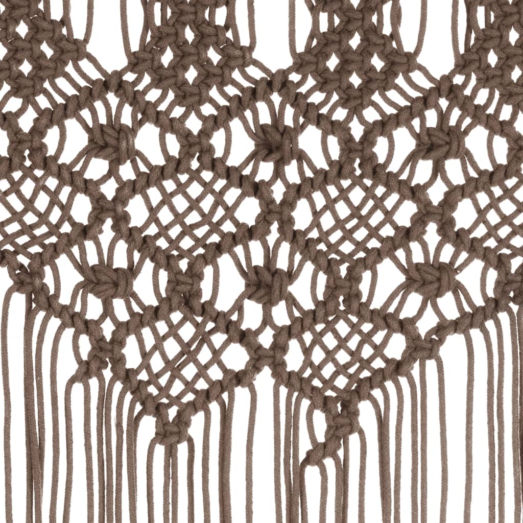 Makramee Vorhang 140x240 cm Baumwolle